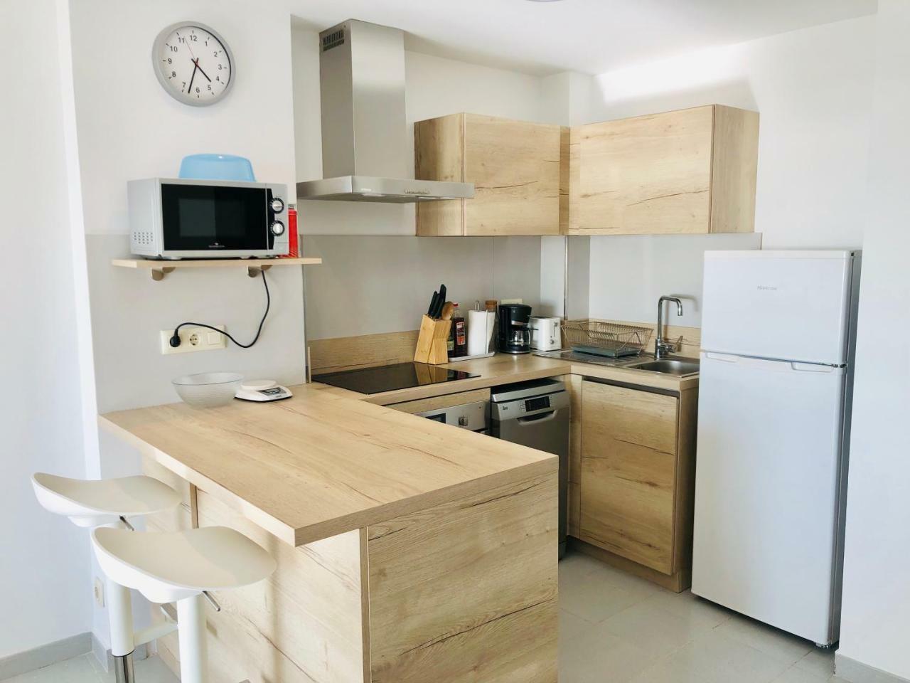 ROC MAR 3 3D - Apartamento cerca del centro y de la playa - terraza con vistas al mar y al puerto Rosas Exterior foto